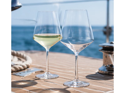 Set Calici barca "Crystal Clear" - 2 Pz -