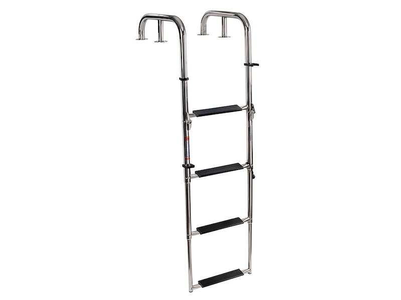 Scalette telescopiche da plancetta con maniglie integrate