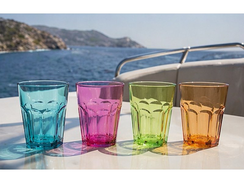 Set 4 Bicchieri Infrangibili Flamefield – Multicolore