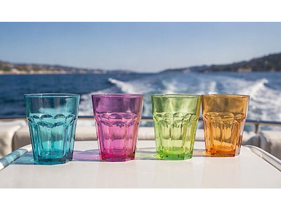 Set 4 Bicchieri Infrangibili Flamefield – Multicolore