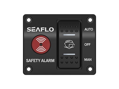 Pannello per pompa di sentina con allarme SeaFlo