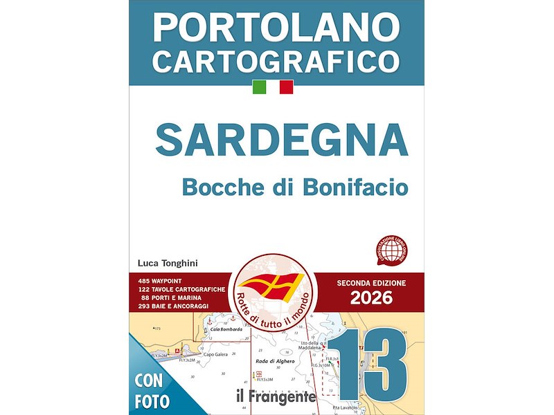 Portolano cartografico Sardegna e Bocche di Bonifacio