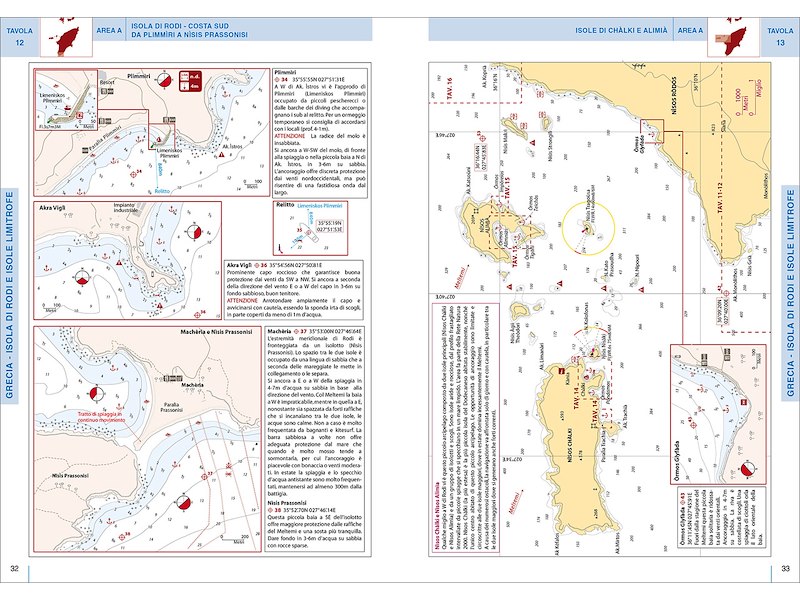 Portolano cartografico Turchia e Grecia - n. 16 -