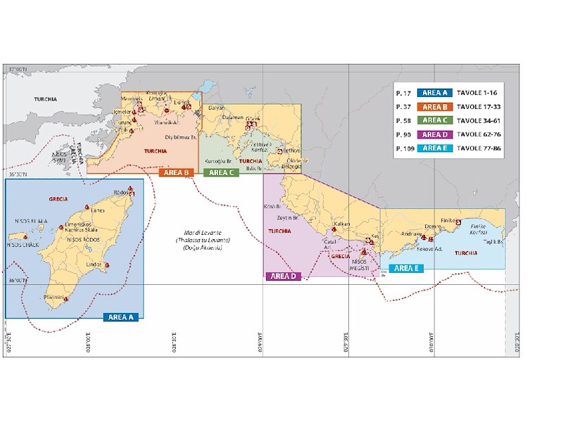 Portolano cartografico Turchia e Grecia - n. 16 -