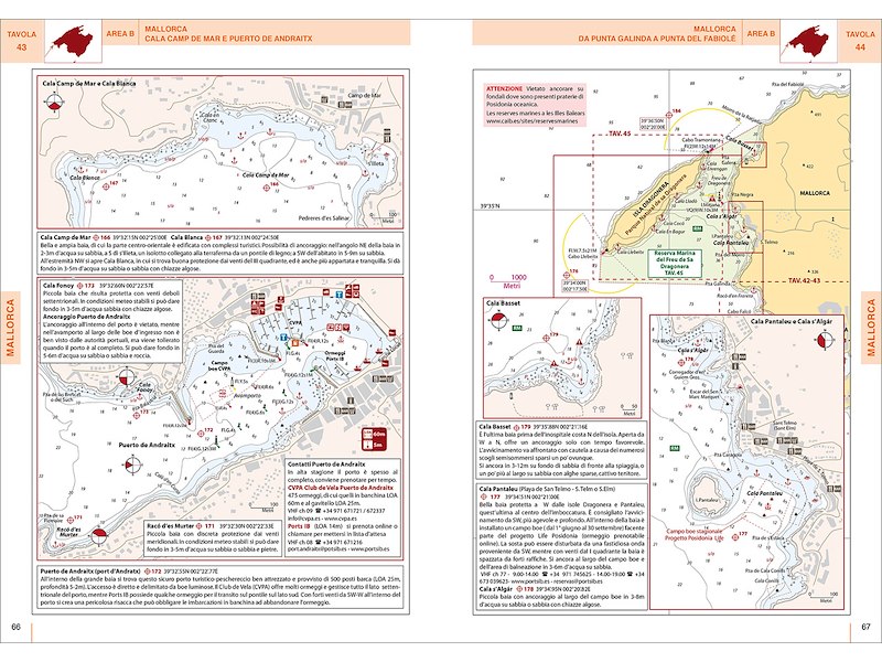 Portolano cartografico Isole Baleari - n. 9 -