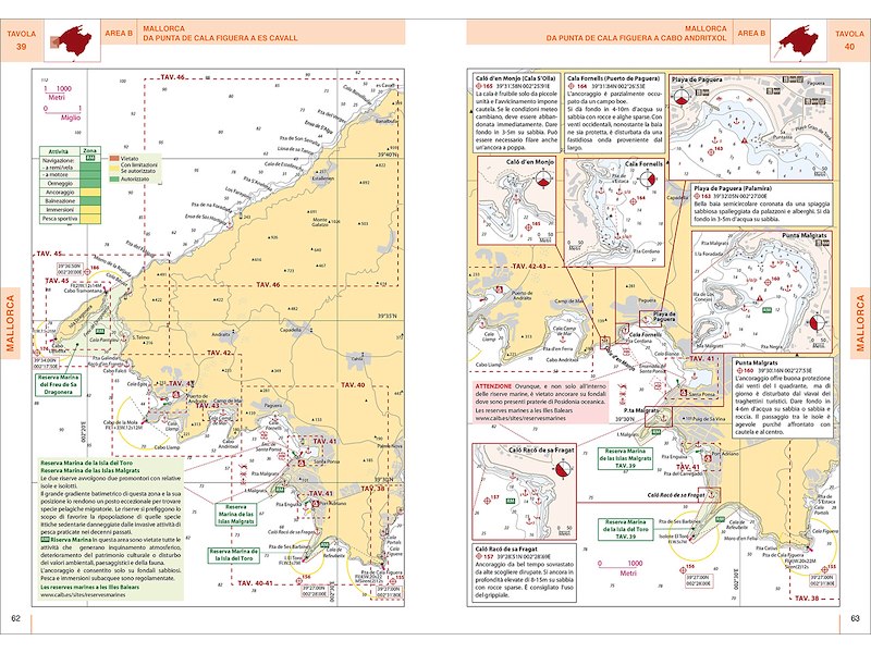Portolano cartografico Isole Baleari - n. 9 -
