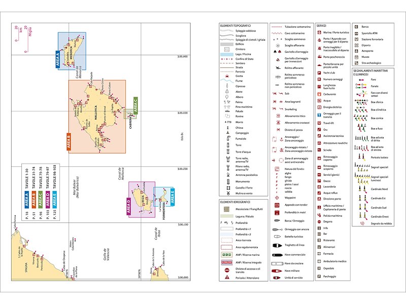 Portolano cartografico Isole Baleari - n. 9 -