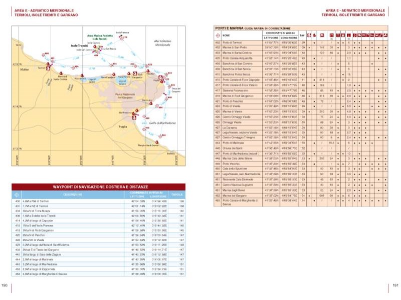 Portolano Cartografico Adriatico Occidentale e Ionio Settentrionale -  n. 5 -