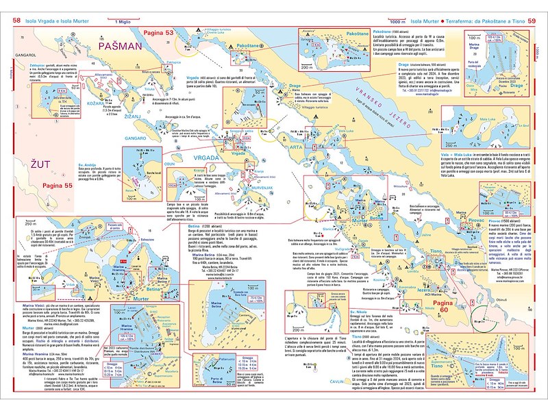 Portolano Croazia Slovenia e Montenegro - n. 888-
