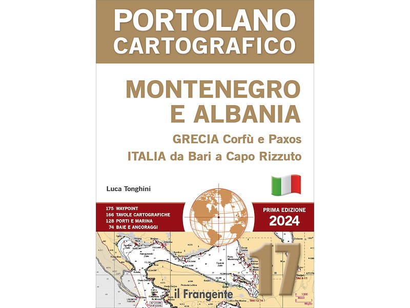 Portolano Cartografico Montenegro e Albania - n. 17 -