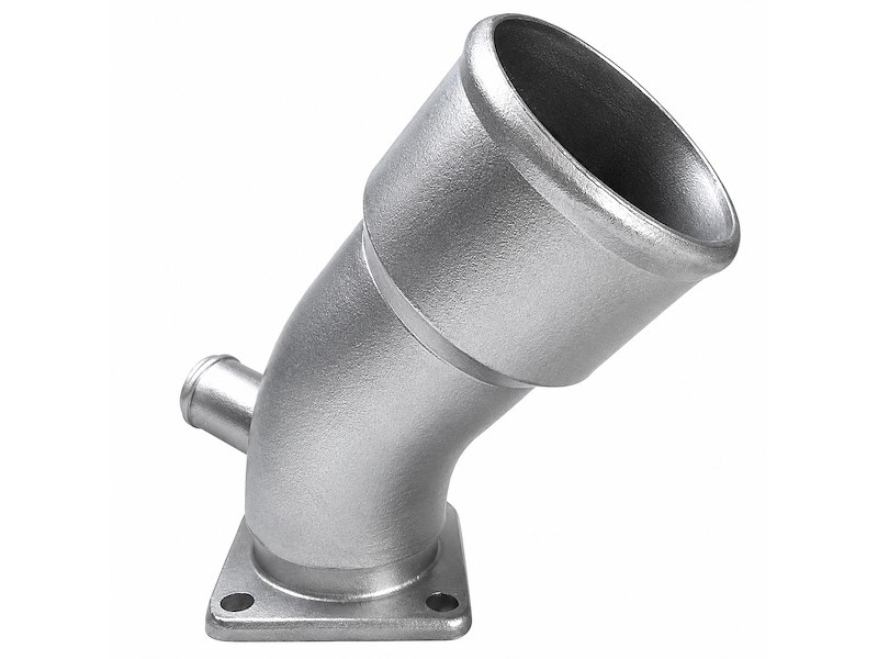 Gomito di scarico per motori Yanmar 3JH - 4JH
