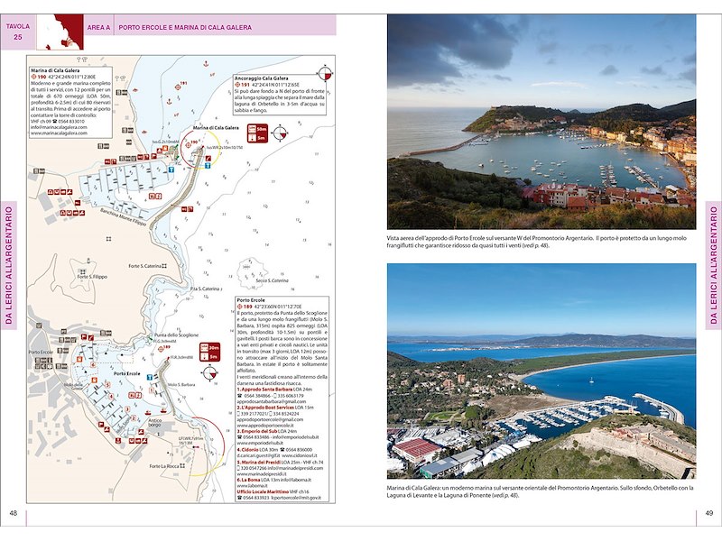 Portolano cartografico da Lerici all’ Argentario e Arcipelago Toscano