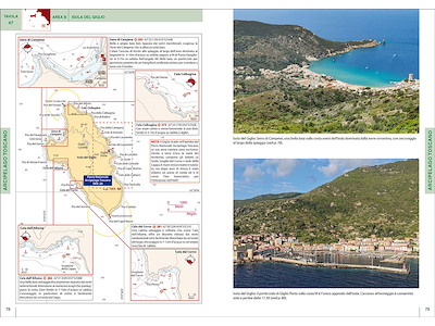 Portolano cartografico da Lerici all’ Argentario e Arcipelago Toscano