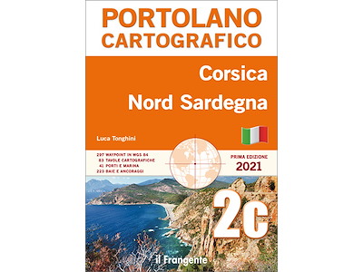 Portolano cartografico Corsica e nord Sardegna - 2C -