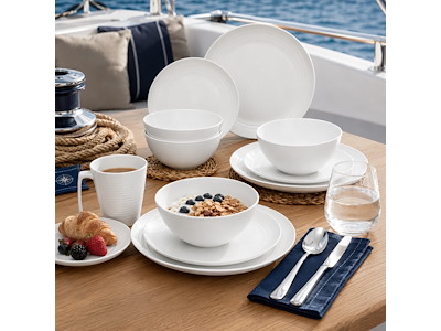 Set Stoviglie melamina "Seramika White"