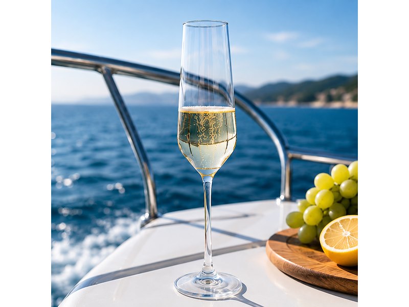 Set 2 Flute Champagne Riviera in Tritan