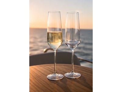 Set 2 Flute Champagne Riviera in Tritan