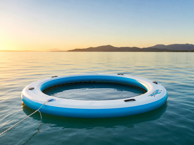 Piscina Gonfiabile con rete T-WAVE