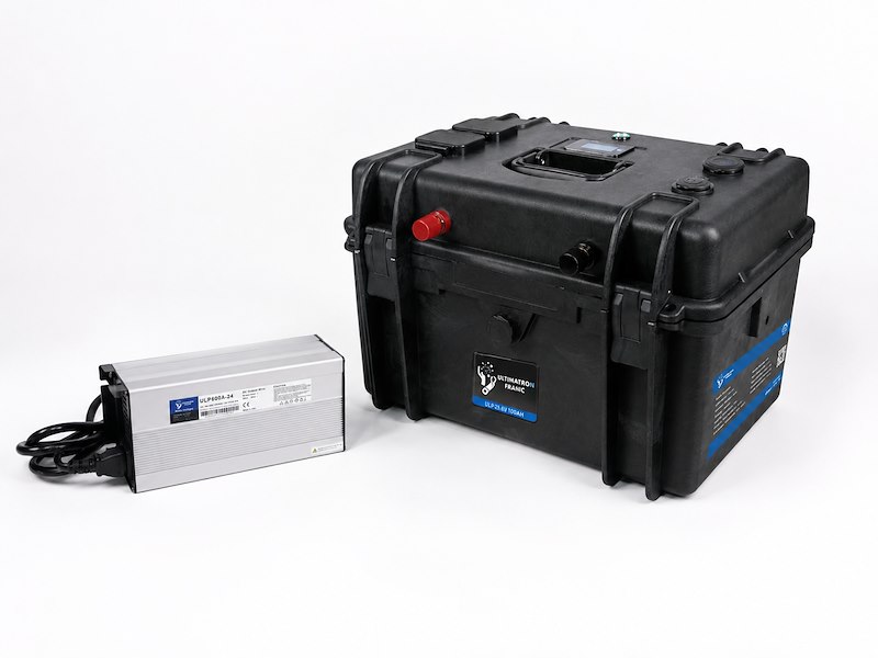 Batteria a Litio LiFePO4 24 V 100Ah Ultimatron