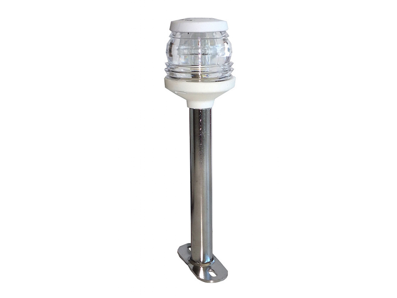 Asta fissa con luce 360°