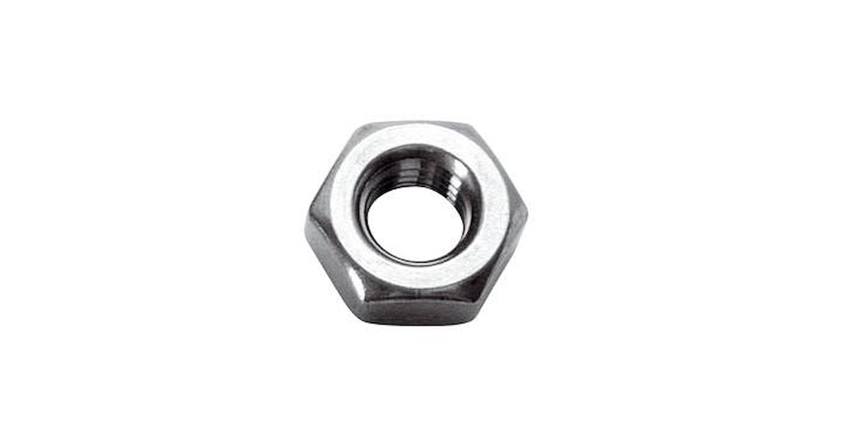 25 Dadi A Ghianda Esagonali In Acciaio Inox 316 Grado Marino – Filettatura 1/4-28 – Fastener Cart