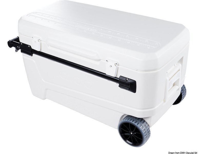 Ghiacciaia portatile IGLOO con ruote e maniglia