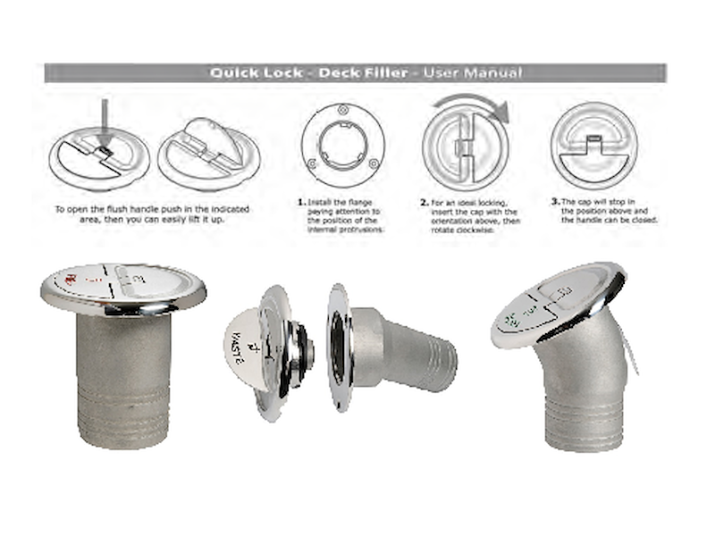 Tappo imbarco Quick Lock