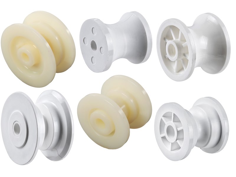 Pulegge di ricambio per musone di prua in nylon