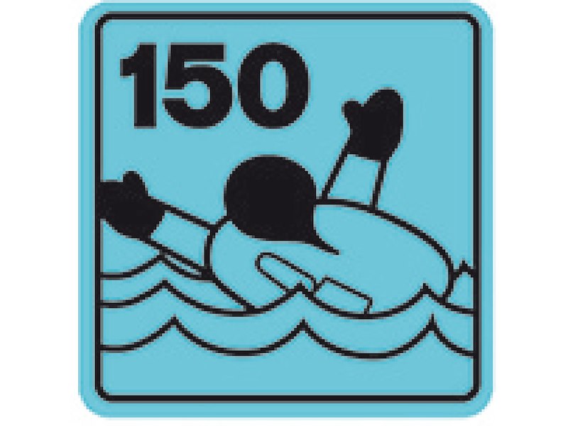 Cintura di salvataggio / Giubbino 150 N oltre 6 miglia ISO12402