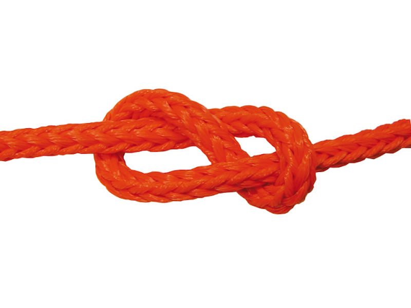 Treccia in polietilene galleggiante Arancio