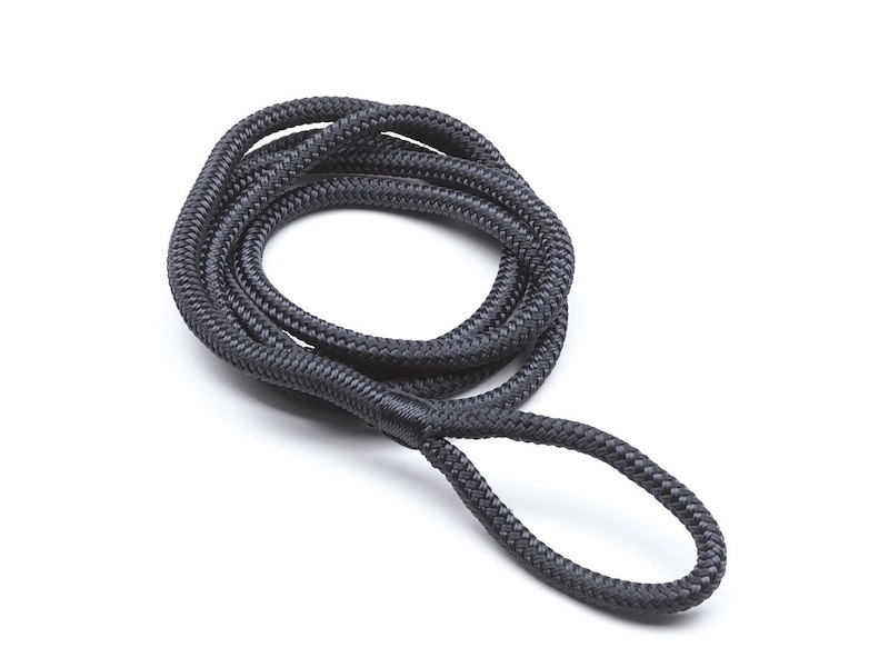 Cima in poliestere alta tenacità per fissaggio parabordi con occhiello