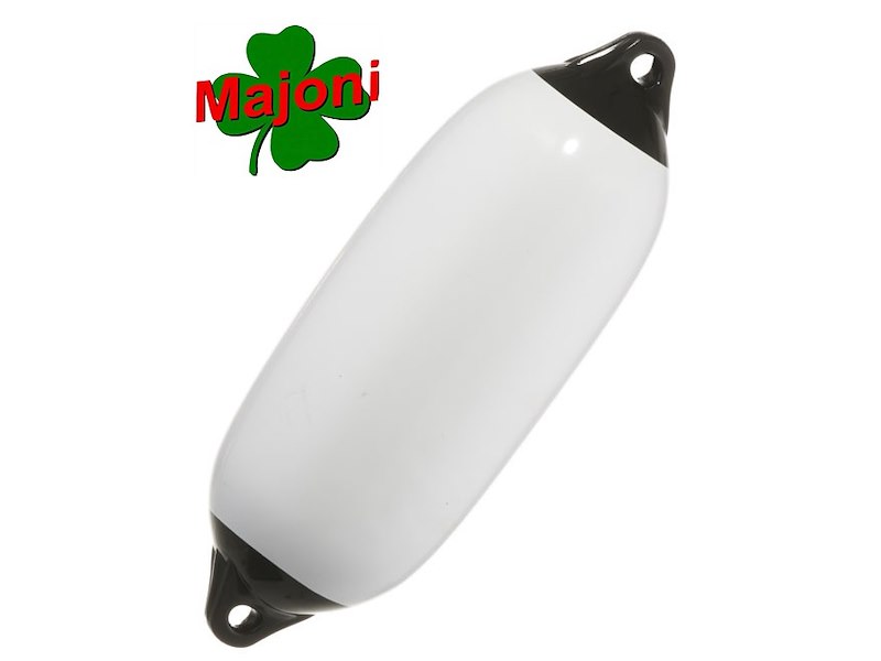 Parabordi cilindrici bianco/blu Majoni