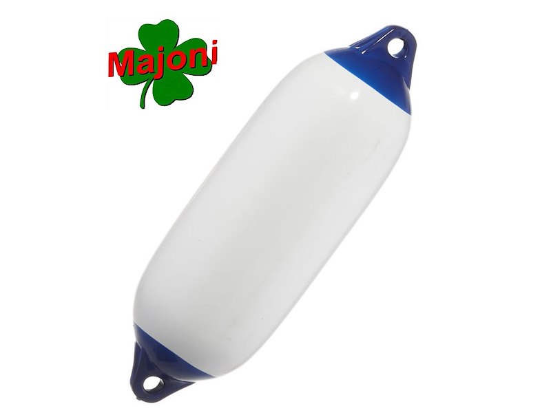 Parabordi cilindrici bianco/blu Majoni