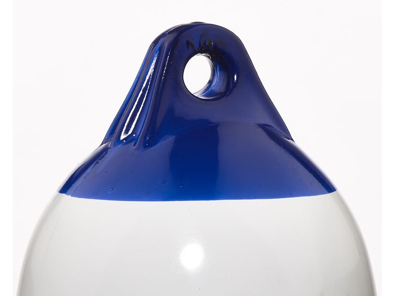 Parabordi cilindrici bianco/blu Majoni