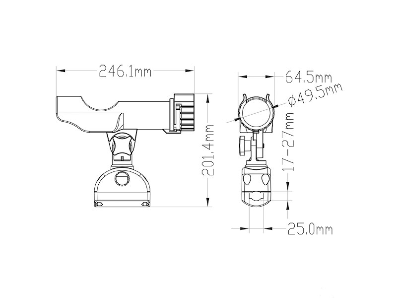 Portacanna in polipropilene 