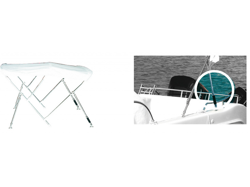 Tenditore telescopico per capottine parasole