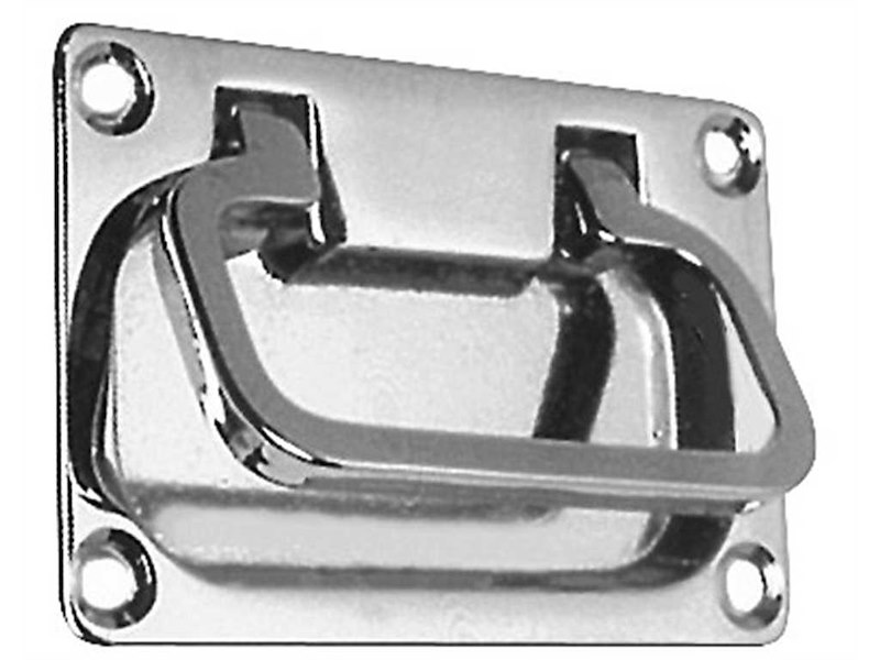 Maniglia in ottone cromato