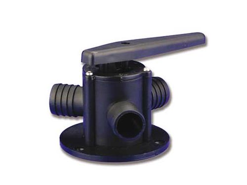 Valvola a 3 vie in plastica